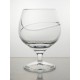 Coffret de 6 verres à Cognac. Collection La Spirale.