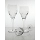 Coffret de 6 verres à vin. Collection La Spirale.