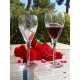 Coffret de 6 verres à vin rouge. Collection La Spirale.