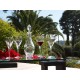 Coffret de 6 verres à vin rouge. Collection La Spirale.