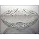 Coupe en cristal 25,5cm. Collection Nostalgie.