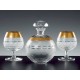 Moser Luxury Gold Brandy Set