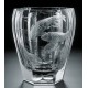 Vase Moser Eau Grav&eacute; 20cm