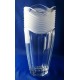 Vase en cristal 31cm. D&eacute;coration Chicago.