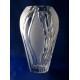 Vase en cristal 23cm. D&eacute;coration Nature.