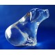 Piggy figurine in crystal. Size : 7cm. Moser collection.